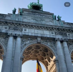 Cinquantenaire Park in Brussels